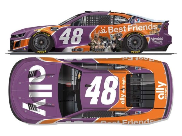 Alex Bowman #48 NASCAR 2025 HM Chevrolet Ally 1:64