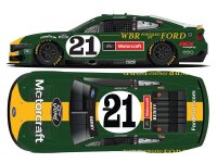 Josh Berry #21 NASCAR 2025 WBR Ford Motorcraft Throwback...