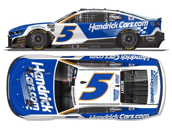 Kyle Larson #5 NASCAR 2025 HMS HendrickCars.com H1100 1:64