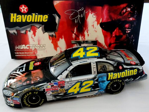 Jamie McMurray #42 NASCAR 2003 Dodge Havoline / Terminator 3  1:24