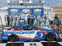 Kyle Larson #5 NASCAR 2025 HMS HendrickCars.com Kansas...