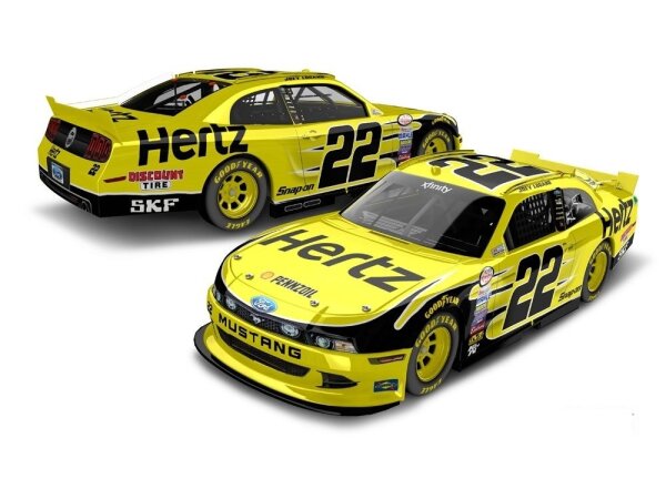 Joey Logano #22 NASCAR 2015 TP Hertz 1:64