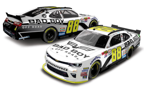 Kevin Harvick #88 NASCAR 2016 JRM Chevrolet Bad Boy Buggies 1:64