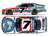 Justin Allgaier #7 NASCAR 2025 JRM Defense Commissary...
