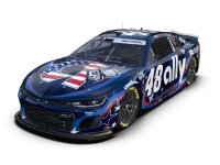 Alex Bowman #48 NASCAR 2025 HM Chevrolet Ally Salutes 1:64