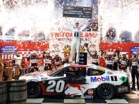 Christopher Bell #20 NASCAR 2025 JGR Toyota Mobil 1...
