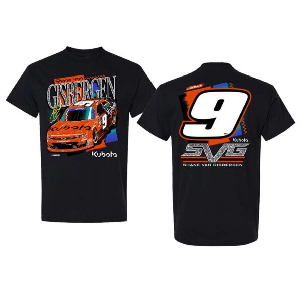 T-Shirt Shane Van Gisbergen SVG 2025 #9 Kubota Adult L