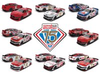 Wood Brothers Racing 75th Anniversary 8 Car Set 1:64