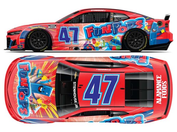 Ricky Stenhouse Jr. #47 NASCAR 2025 Fun Pops 1:24