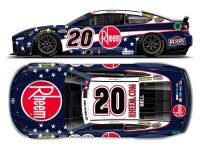 Christopher Bell #20 NASCAR 2025 JGR Toyota Rheem Salutes...