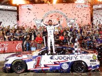 Ross Chastain #1 NASCAR 2025 TH Chevrolet Jockey Salutes...