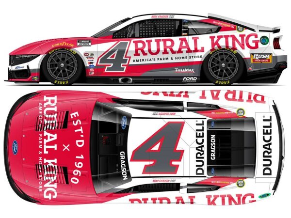 Noah Gragson #4 NASCAR 2025 FRM Ford Rural King 1:64