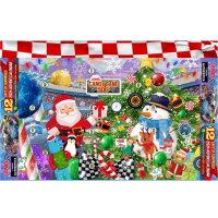 Lionel Racing Advent Kalender mit 12 1:64 Nascar Diecast
