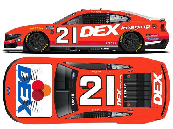 Josh Berry #21 NASCAR 2025 WBR Ford Dex Imaging All-Star 1:24