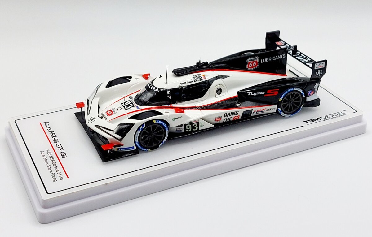 Acura ARX-06 GPT #93 Acura Meyer Shank Racing Daytona 2025 1:43
