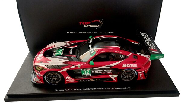 Mercedes AMG GT3 EVO #32 Korthoff Motorsports 2025  Daytona 24h 1:18