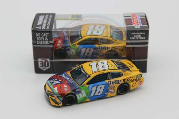 Kyle Busch #18 NASCAR 2021 JGR Toyota M&Ms Messages "Awesome"  1:64