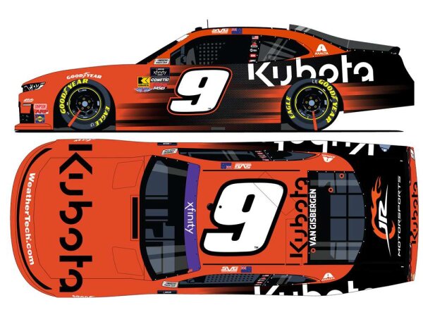 Shane van Gisbergen #9  NASCAR 2025 JM Chevrolet Kubota 1:24