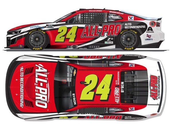 William Byron #24 NASCAR 2025 HM Chevrolet All-Pro 1:24