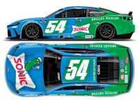 Ty Gibbs #54 NASCAR 2025 JGR Toyota Sonic/Grillos Pickles...