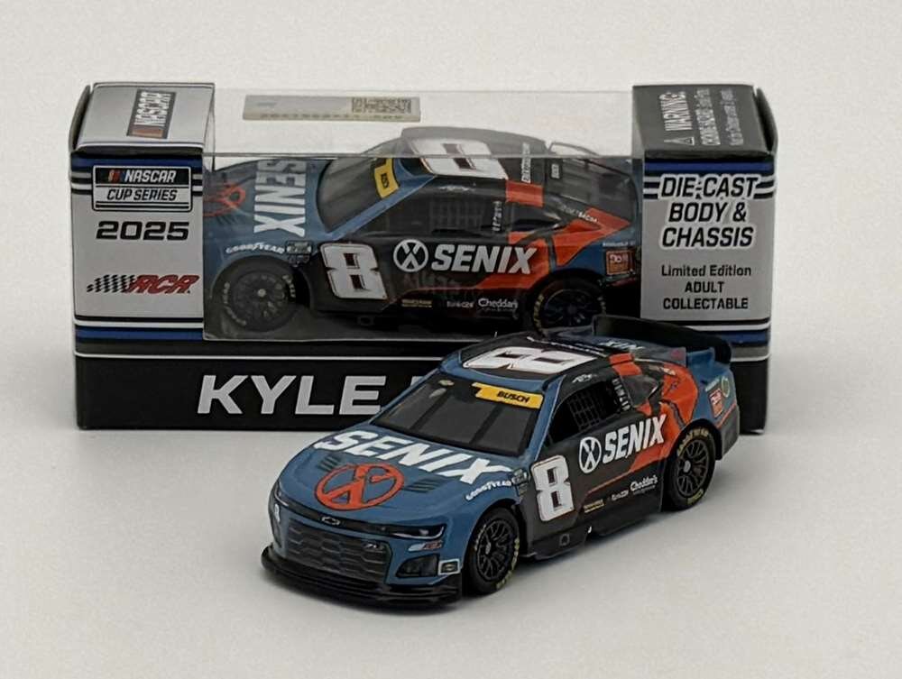 Kyle Busch #8 NASCAR 2025 RCR Chevrolet Senix Tools 1:64