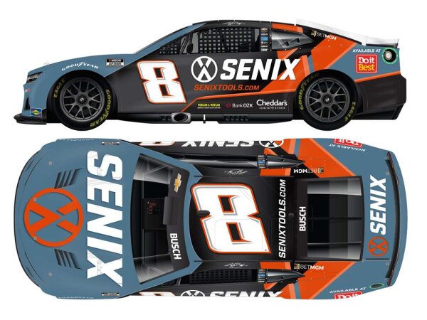 Kyle Busch #8 NASCAR 2025 RCR Chevrolet Senix Tools 1:64