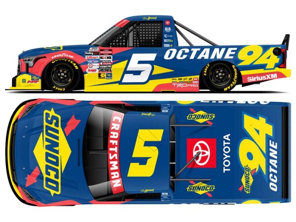 Toni Breidinger #5 NASCAR 2025 Toyota Tundra Sunoco 94 Octane Truck Series 1:24