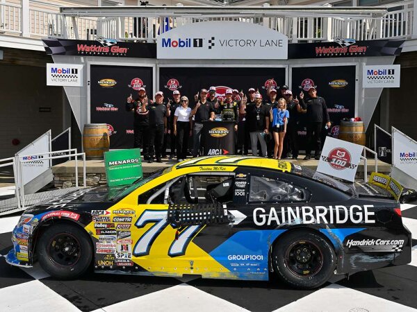 Tristan McKee #77 NASCAR ARCA Series 2025 Chevrolet Gainbridge Watking Glen 1:64 Race Win