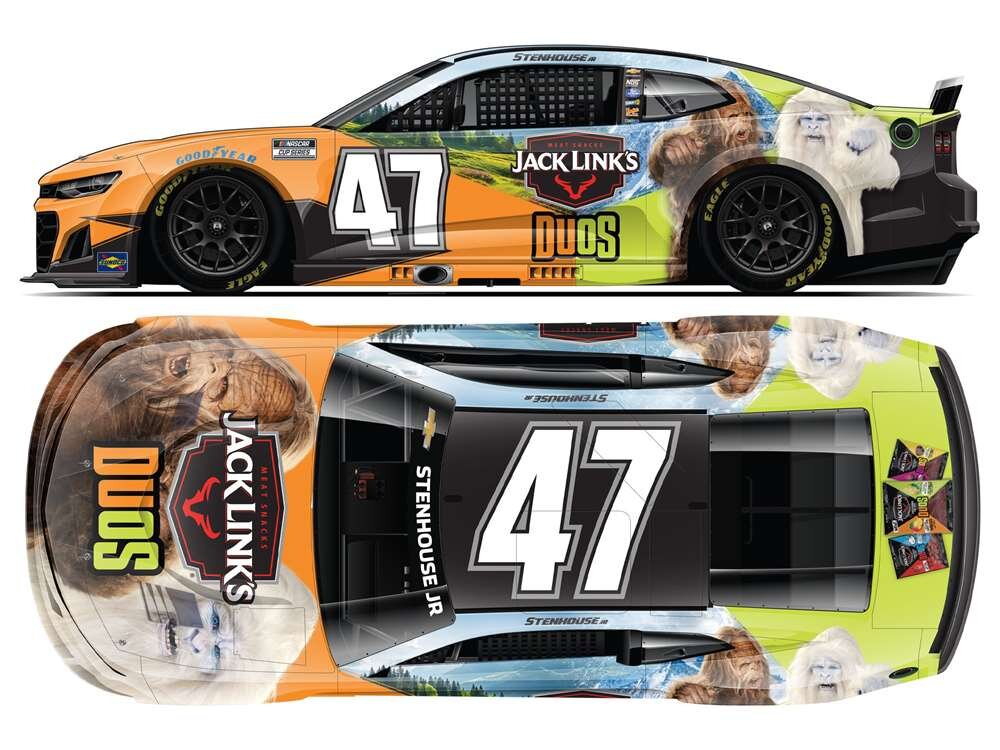 Ricky Stenhouse Jr. #47 NASCAR 2025 Jack Link's Duos 1:64