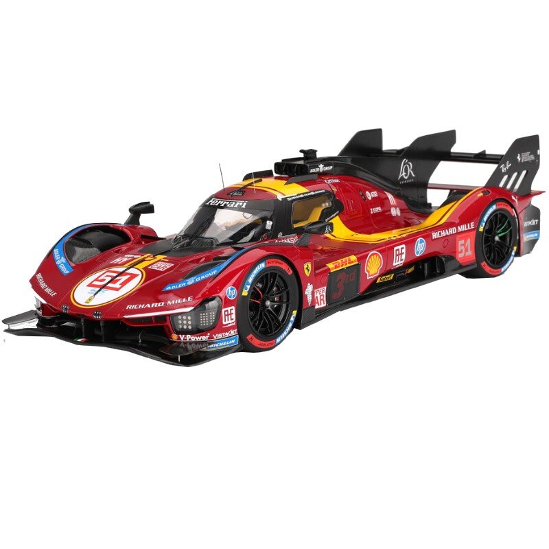 Ferrari 499 P #51 Team AF Corse WEC 1812Km Qatar 3rd Place 2025 1