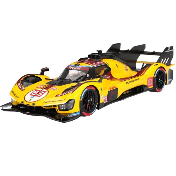 Ferrari 499 P #83 Team AF Corse WEC 1812Km Qatar 2rd Place 2025 1:43