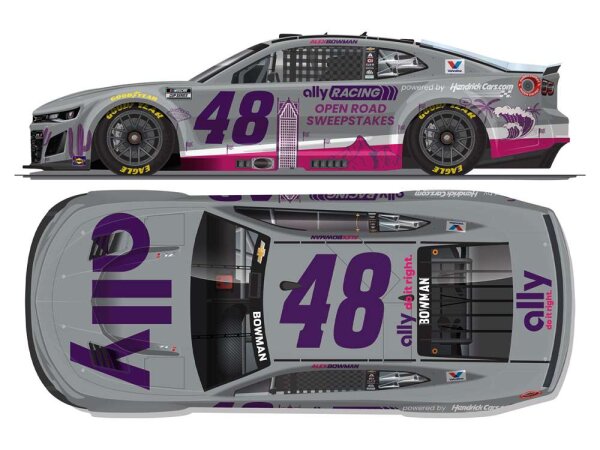 Alex Bowman #48 NASCAR 2025 HM Chevrolet Ally Open Road Sweepstakes 1:64