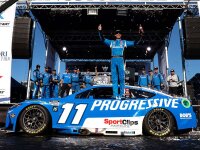 Denny Hamlin #11 NASCAR 2025 JGR Progressive Gateway Race...