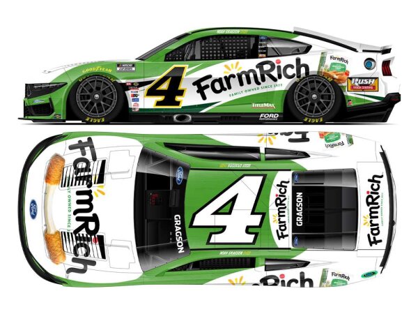 Noah Gragson #4 NASCAR 2025 FRM Ford Farm Rich 1:24
