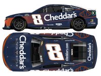 Kyle Busch #8 NASCAR 2025 RCR Chevrolet Cheddars Blue 1:64