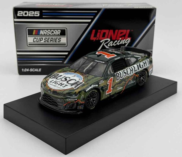 Ross Chastain #1 NASCAR 2025 TH Chevrolet Busch Light Camo 1:24 Standard