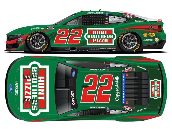 Joey Logano #22 NASCAR 2026 TP Ford Hunt Brothers Pizza 1:64