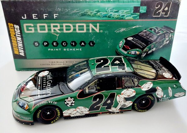 Jeff Gordon #24 NASCAR 2006 HM Chevrolet Monte Carlo Foundation World Series of Poker 1:24