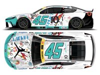 Tyler Reddick #45 NASCAR 2025 23XI Toyota Jordan Brand...