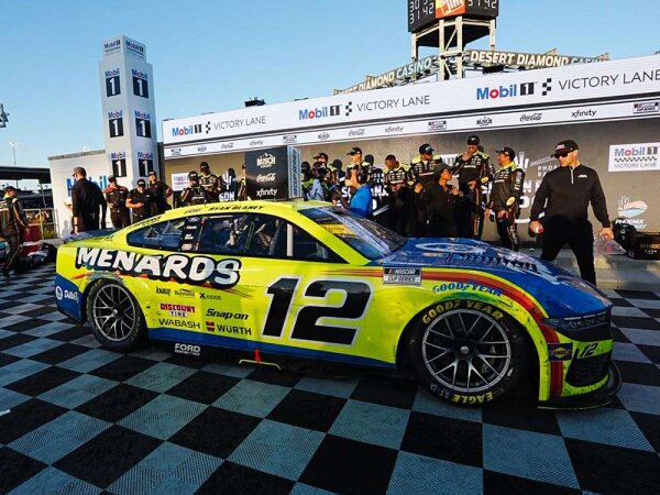 Ryan Blaney #12 NASCAR TP 2025 Menards Phoenix Race Win 1:24 Elite
