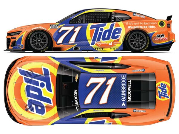 Michael McDowell #71 NASCAR 2025 Tide 1:24 Standard