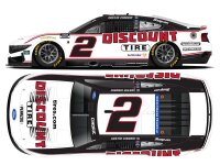 Austin Cindric #2 NASCAR 2026 TP Ford Discount Tire 1:64