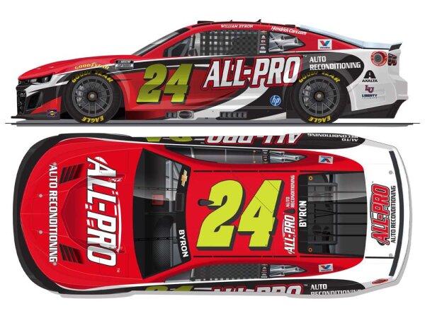 William Byron #24 NASCAR 2026 HMS Chevrolet All-Pro 1:64