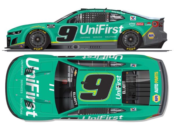 Chase Elliott #9 NASCAR 2026 HMS Chevrolet Unifirst 1:64