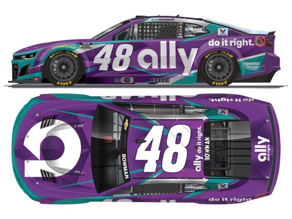Alex Bowman #48 NASCAR 2026 HM Chevrolet Ally 1:24 Standard