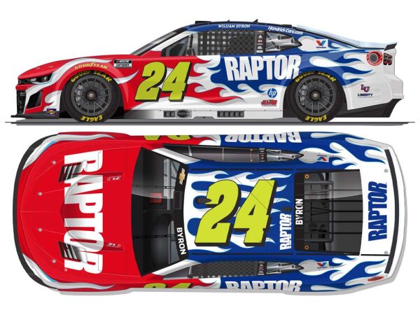 William Byron #24 NASCAR 2026 HM Chevrolet Raptor 1:24