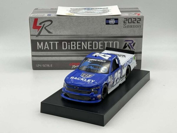 Matt DiBenedetto #25 NASCAR 2022 Rackley Roofing Autographed 1:24