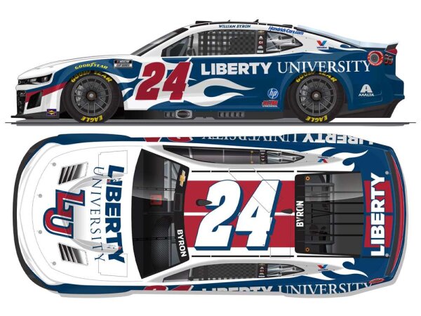 William Byron #24 NASCAR 2026 HM Chevrolet Liberty University 1:64