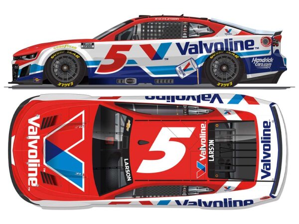 Kyle Larson #5 NASCAR 2026 HM Valvoline 1:24 Standard