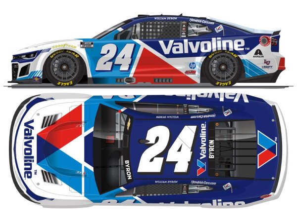 William Byron #24 NASCAR 2026 HM Chevrolet Valvoline 1:24 Standard